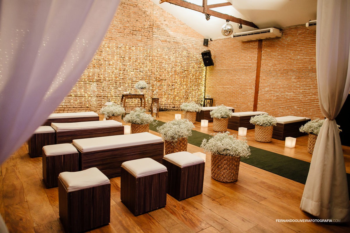 decoração de miniwedding rústico no restaurante Tiella, em São Paulo