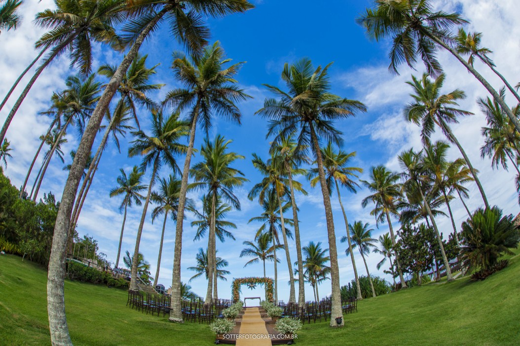 cerimônia de casamento na praia