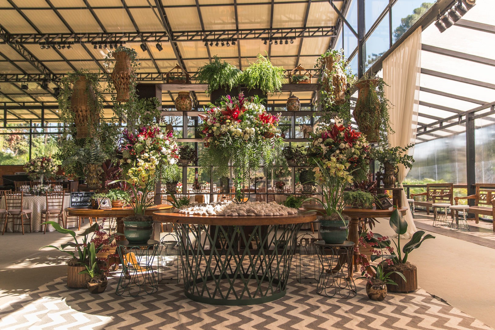 decoração de casamento na Fazenda Santa Barbara