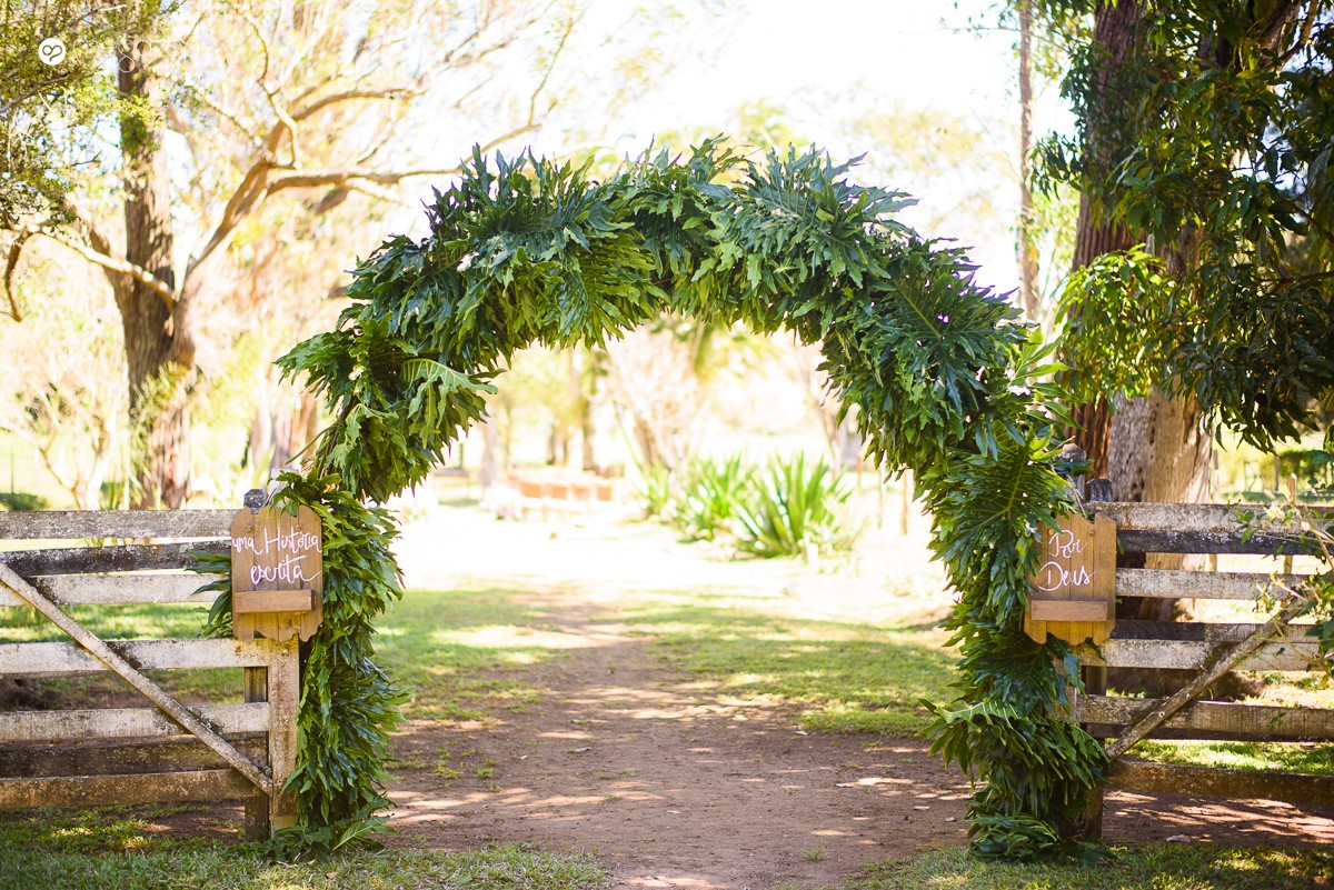 casamento rústico no campo
