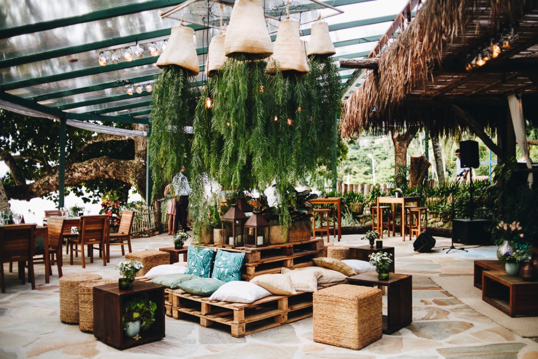 decoração de casamento na praia