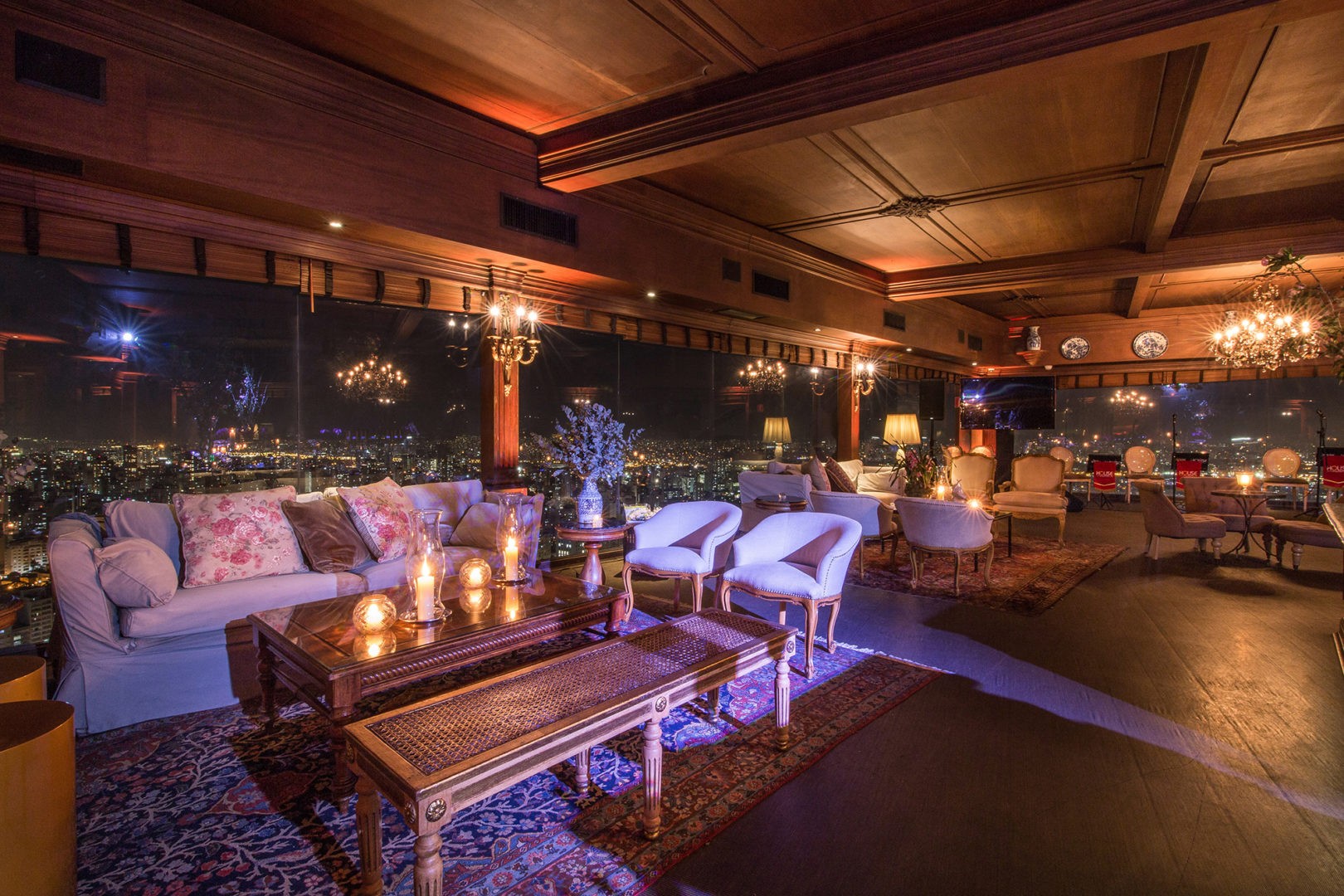 Terraço Itália decorado para miniwedding na cidade